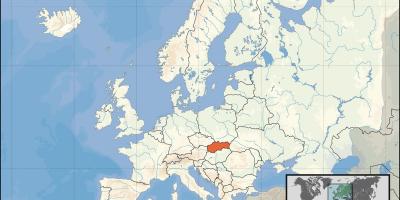 Slovakia lokasi pada peta dunia
